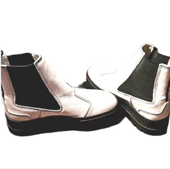Puma Mayze White Chelsea Boot Sz 7 - Picture 5 of 10